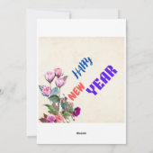 uitnodiging voor vakantie (Achterkant)