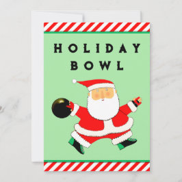 Uitnodiging voor vakantiebowlingfeest