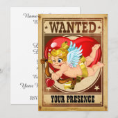 Uitnodiging voor valentijn (Voorkant / Achterkant)