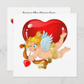 Uitnodiging voor valentijn (Voorkant / Achterkant)