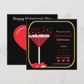 Uitnodiging voor Valentijnsdag (Voorkant / Achterkant)