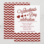 Uitnodiging voor Valentijnsdag (Voorkant / Achterkant)