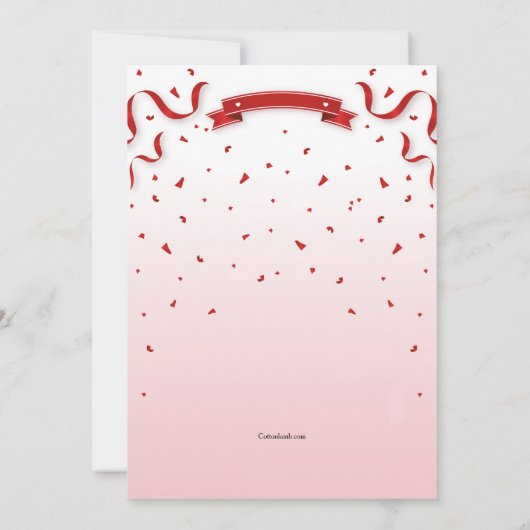 Uitnodiging voor Valentijnsdag (Achterkant)