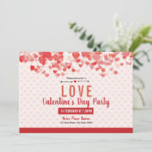 Uitnodiging voor Valentijnsdag (Staand voorkant)