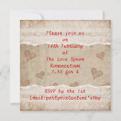 Uitnodiging voor Valentijnsdag (Achterkant)