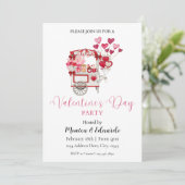 Uitnodiging voor Valentijnsdag (Staand voorkant)