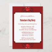 Uitnodiging voor Valentijnsdag (Voorkant)