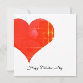 Uitnodiging voor Valentijnsdag Dansfeest met Rode (Achterkant)