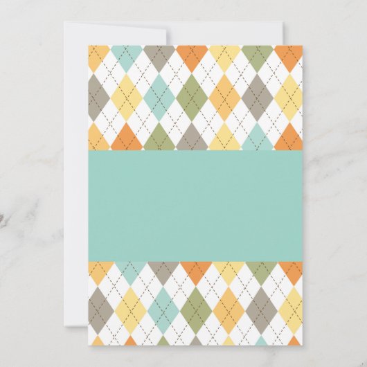 Uitnodiging voor verjaardag mini-golf (Achterkant)