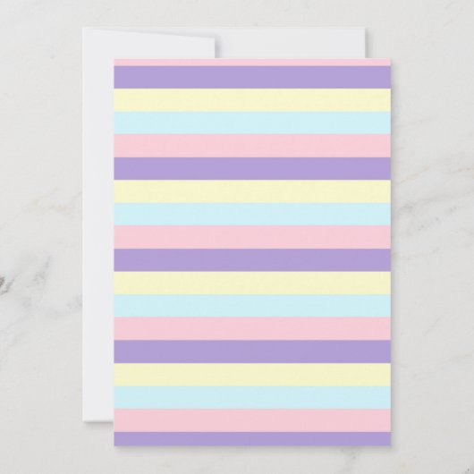 Uitnodiging voor verjaardag van Carrousel (Achterkant)