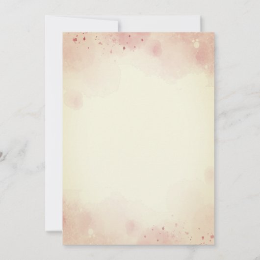 Uitnodiging voor verjaardag van de picknick tea pa (Achterkant)