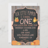 UITNODIGING VOOR VERJAARDAG VAN DE POMPOEN (Voorkant)