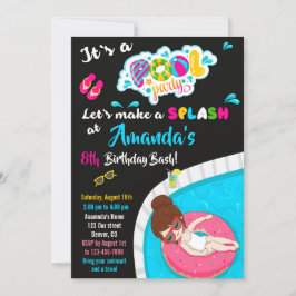 Uitnodiging voor verjaardag van Waterslide