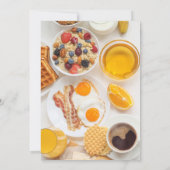 Uitnodiging voor verjaardagsbrunch (Achterkant)