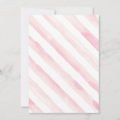 Uitnodiging voor verjaardagscamera-meisje (Achterkant)