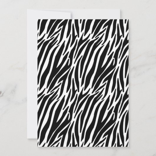 Uitnodiging voor verjaardagsfeest (Achterkant)