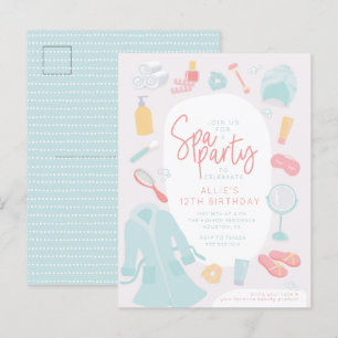 Uitnodiging voor verjaardagsfeest