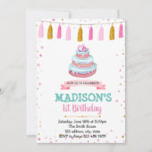 Uitnodiging voor verjaardagsfeest (Voorkant)