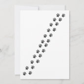 Uitnodiging voor verjaardagsfeest in de Brullende (Achterkant)