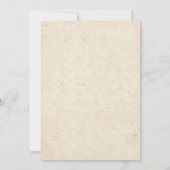 Uitnodiging voor verjaardagsfeest in regenwoud (Achterkant)