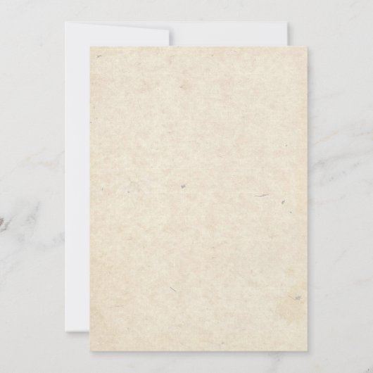 Uitnodiging voor verjaardagsfeest in regenwoud (Achterkant)