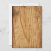 Uitnodiging voor verjaardagsfeest Luau (Achterkant)