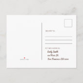 Uitnodiging voor verjaardagsfeest met eenhoorntje (Achterkant)