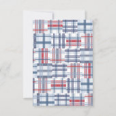 Uitnodiging voor verjaardagsfeest - nautisch, zome (Achterkant)