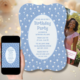 Uitnodiging voor verjaardagsfeest op elke leeftijd