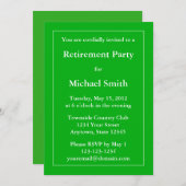 Uitnodiging voor verjaardagsfeest ter gelegenheid  (Voorkant / Achterkant)