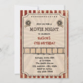  uitnodiging voor verjaardagsfeestdag (Voorkant)