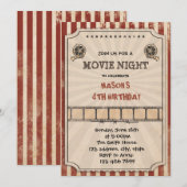 uitnodiging voor verjaardagsfeestdag (Voorkant / Achterkant)