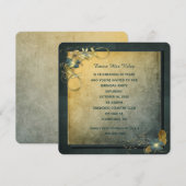 Uitnodiging voor  verjaardagsfeestdag (Voorkant / Achterkant)