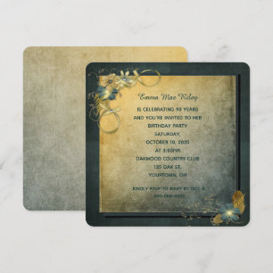 Uitnodiging voor  verjaardagsfeestdag