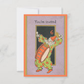 uitnodiging voor verjaardagsfeestdag (Voorkant)