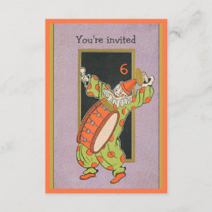 uitnodiging voor verjaardagsfeestdag