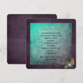 Uitnodiging voor  verjaardagsfeestdag (Voorkant / Achterkant)