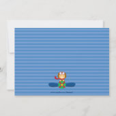 Uitnodiging voor verjaardagsfeestdag voor piloot v (Achterkant)