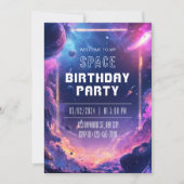 Uitnodiging voor verjaardagsfeestje (Voorkant)