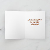 Uitnodiging voor verjaardagsfeestje! (Binnen)