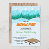 Uitnodiging voor verjaardagsfeestje (Voorkant / Achterkant)