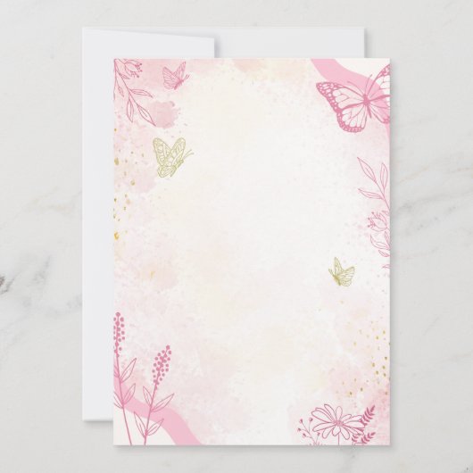 Uitnodiging voor verjaardagsfeestje - Aangepast -  (Achterkant)