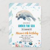 Uitnodiging voor verjaardagsfeestje beheren (Voorkant / Achterkant)