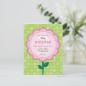 UITNODIGING VOOR VERJAARDAGSFEESTJE: genummerd dai (Staand voorkant)