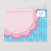 UITNODIGING VOOR VERJAARDAGSFEESTJE: genummerd dai (Achterkant)