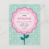 UITNODIGING VOOR VERJAARDAGSFEESTJE: genummerd dai (Voorkant)