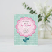 UITNODIGING VOOR VERJAARDAGSFEESTJE: genummerd dai (Staand voorkant)