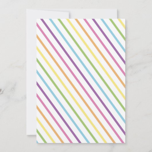 Uitnodiging voor verjaardagsfeestje met Bounce Hou (Achterkant)