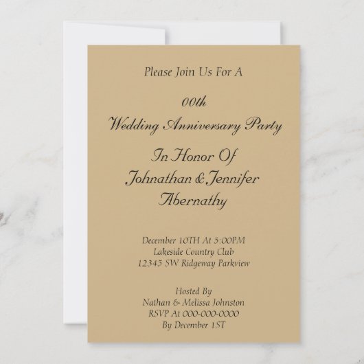 Uitnodiging voor verjaardagsfeestje met christelij (Achterkant)