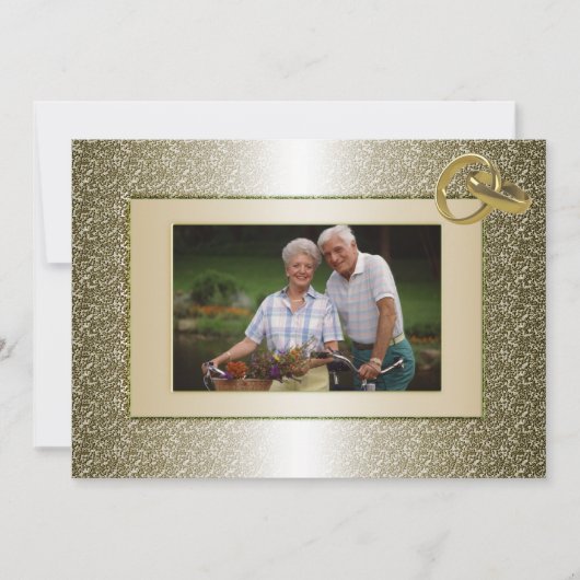 Uitnodiging voor verjaardagsfeestje met eigen foto (Voorkant)